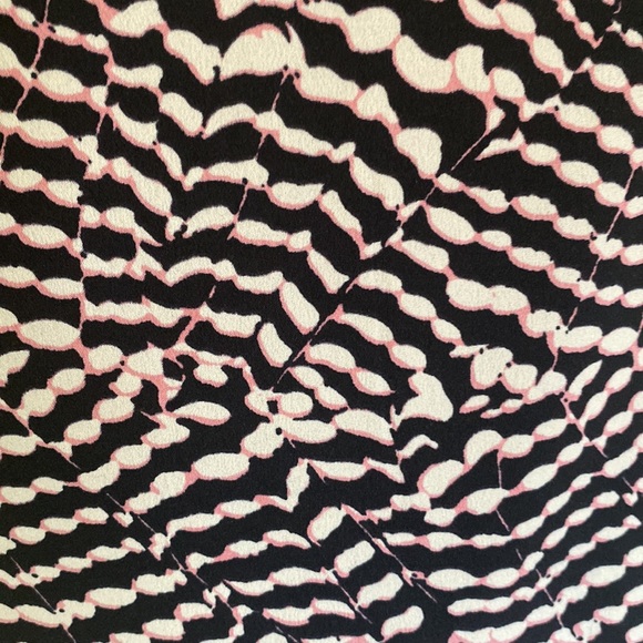 Sweet Black/PInk/Cream Print Dress by Soaked in Luxury - Size M - Picture 6 of 8
